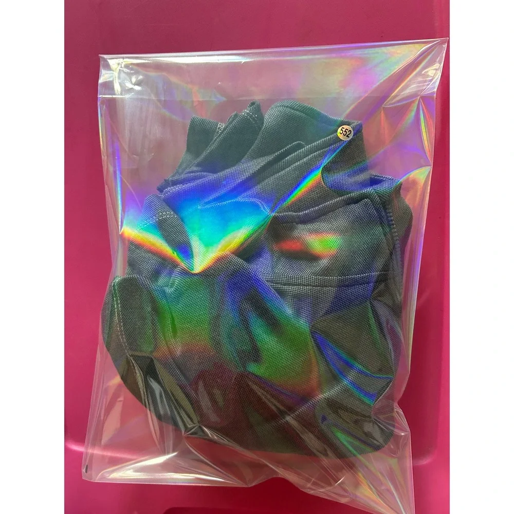 VISITOR Premium‎ Men's Charcoal Gray 1/4 Zip Long Sleeve Pullover Shirt Size M - Picture 9 of 9